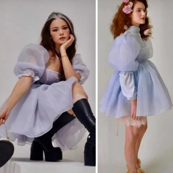 Selkie Baby Pinstripe Puff - Picture 3 of 9